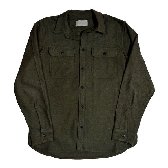 Everlane Men’s Shirt Size Medium The Heavyweight Overweight Unform Shacket - Picture 2 of 5